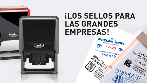 Sellos para pequeñas y grandes empresas